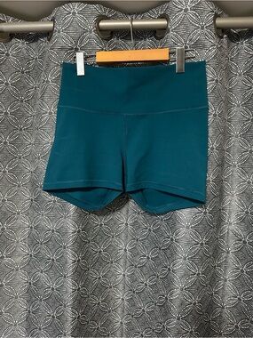 Old Navy Teal High-Rise Bike Shorts